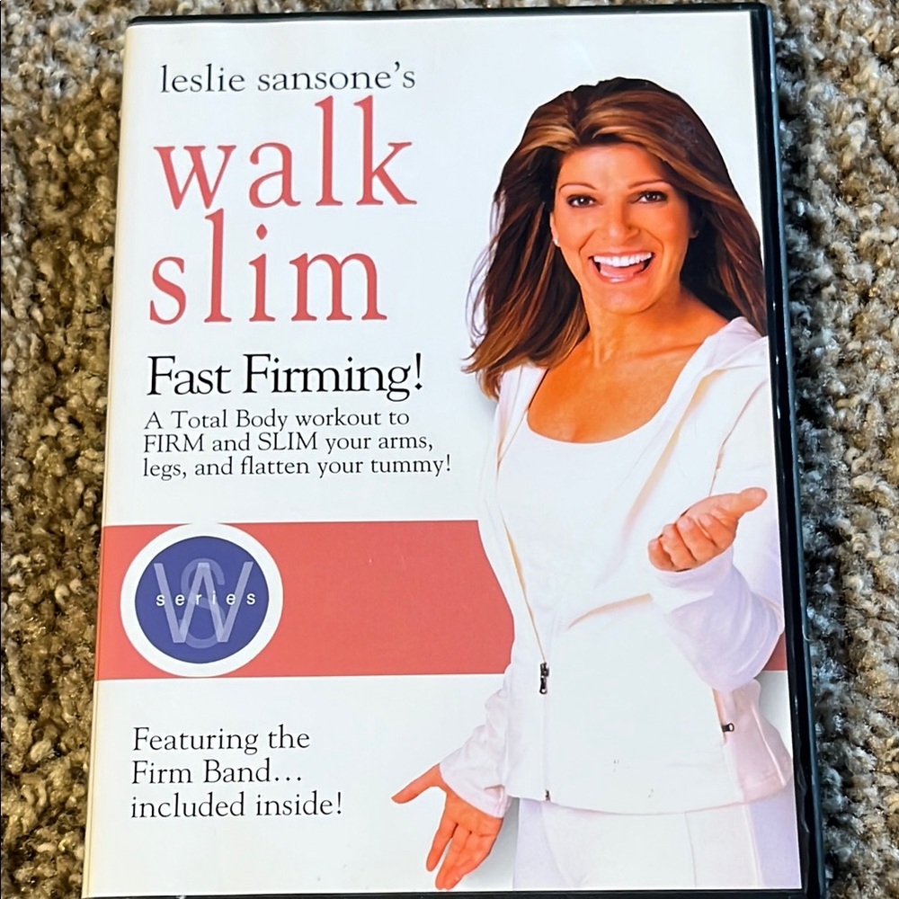 Leslie Sansone's Walk Slim fast firming DVD NWOT